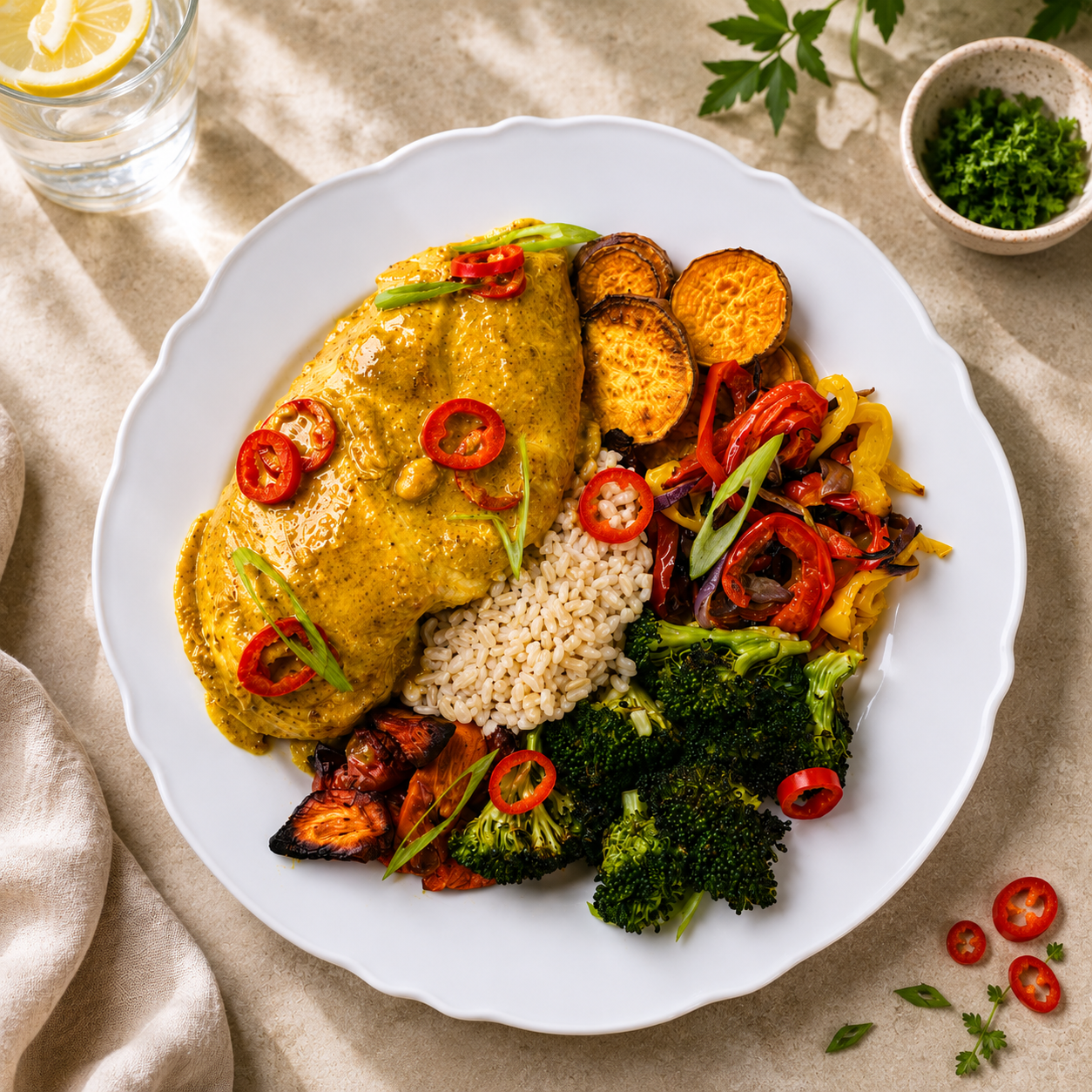 Malaysian Coconut Bowl
