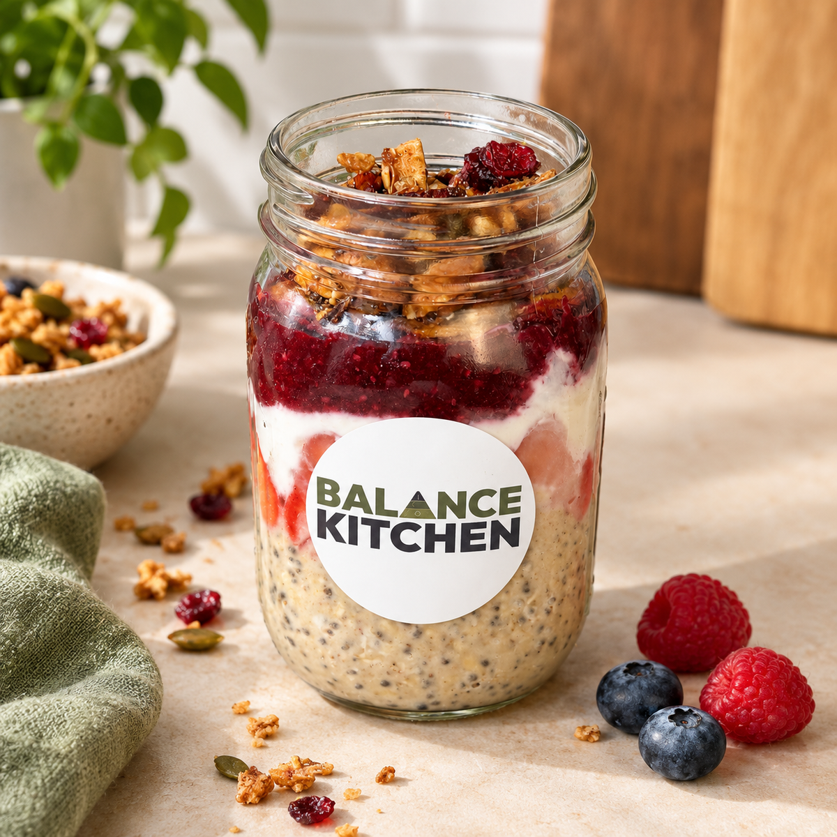 Almond Overnight Oats