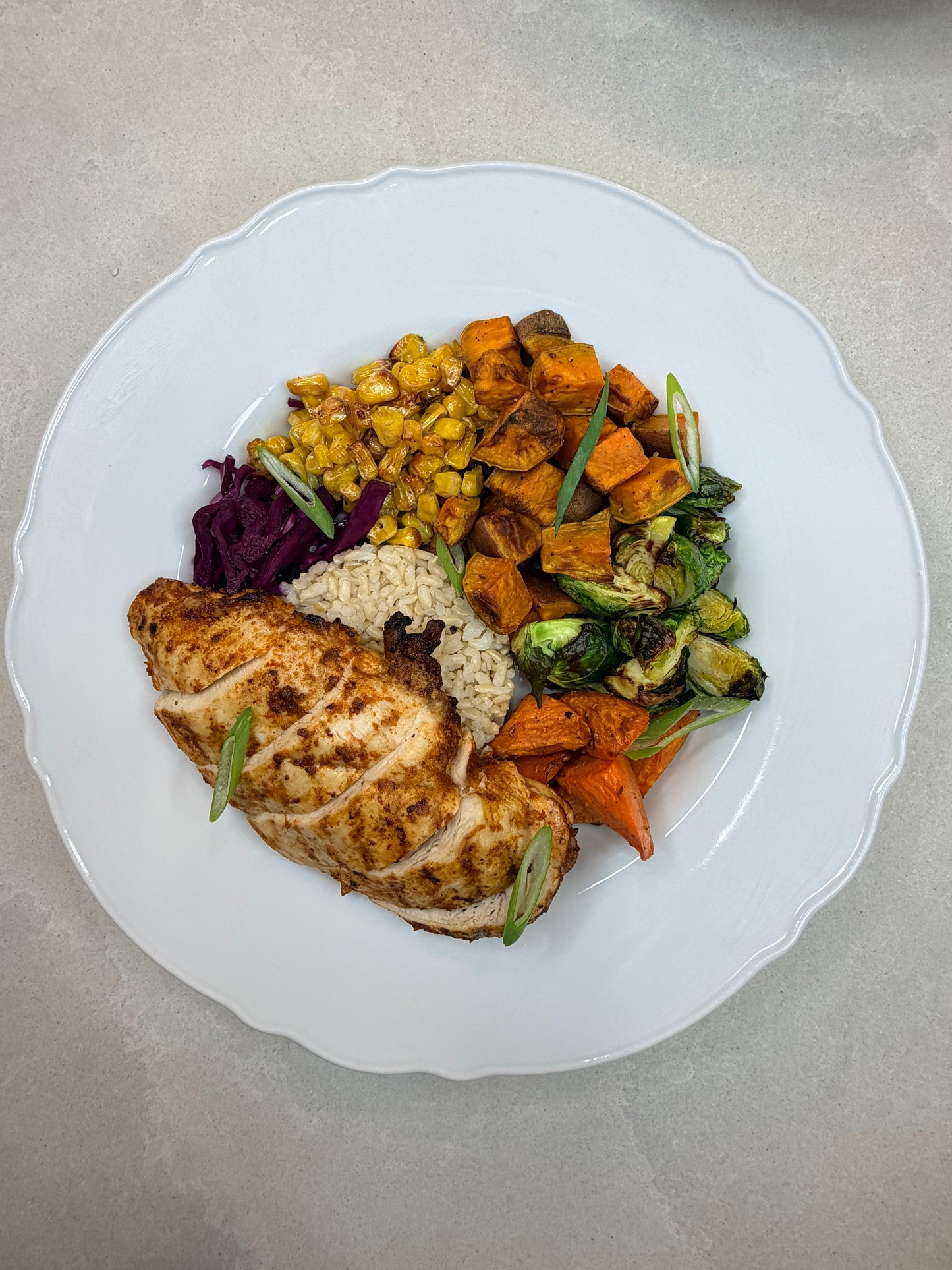 Cranberry BBQ Power Bowl