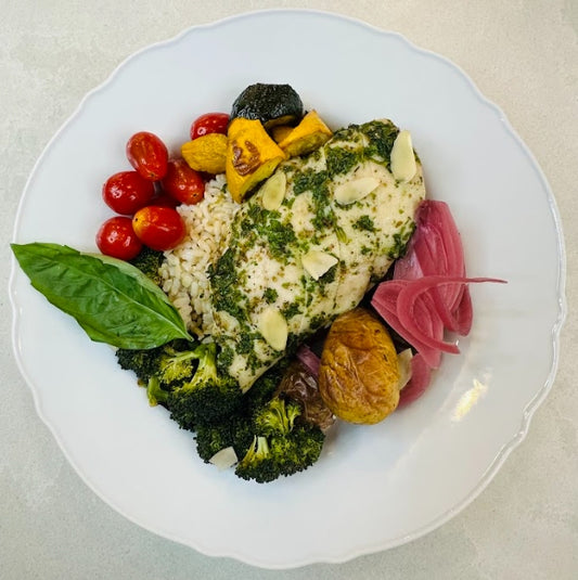 Pesto Harvest Bowl